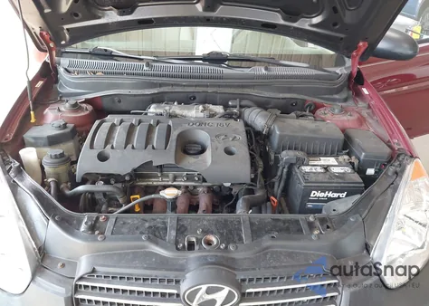 2009 Hyundai Accent Gls from USA, damaged, VIN KMHCN46C49U373017